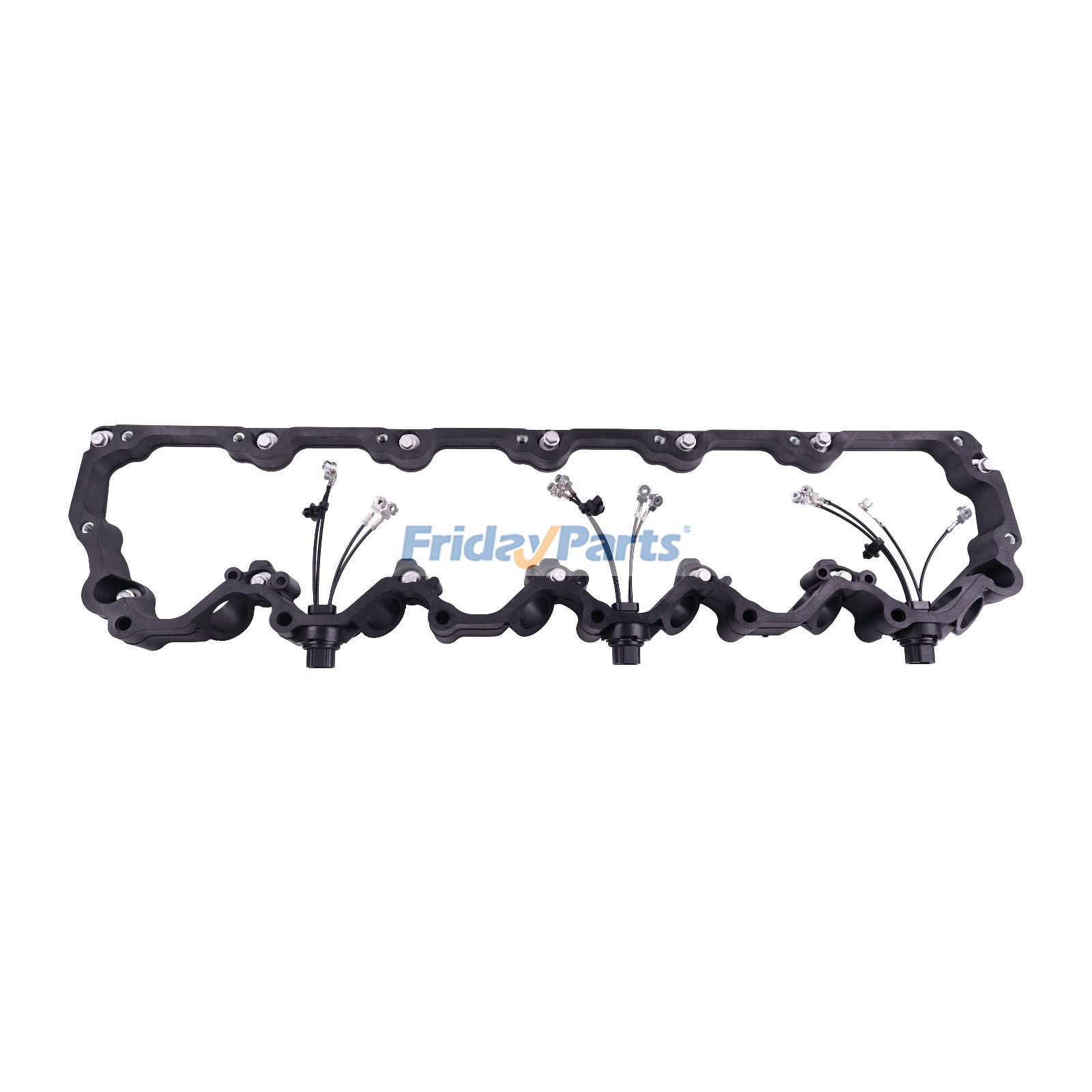 Excavator Valve Cover and Injection Harness Base