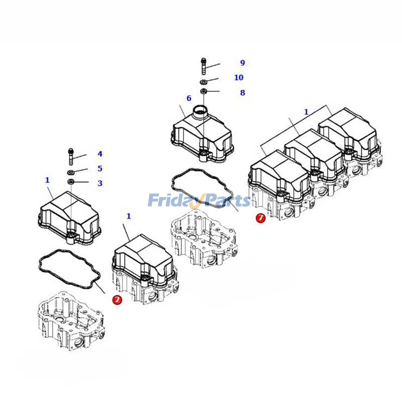 Valve Cover Gasket for Engine,Excavator