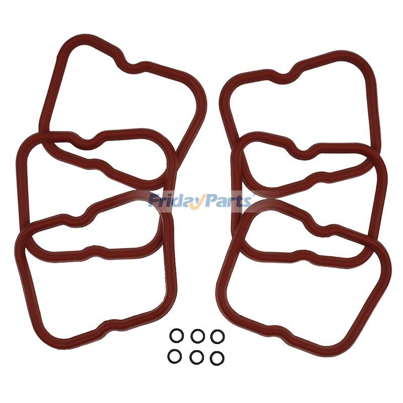 Valve Cover Gasket Set for Dodge Cummins 12V 5.9L 6B 6BT for Engine,Excavator,Forklift,Loader