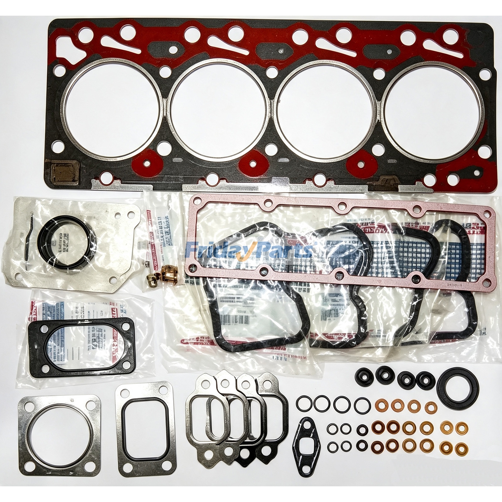 Valve Grind Gasket Kit 87434406 for New Holland Loader U80 LV80