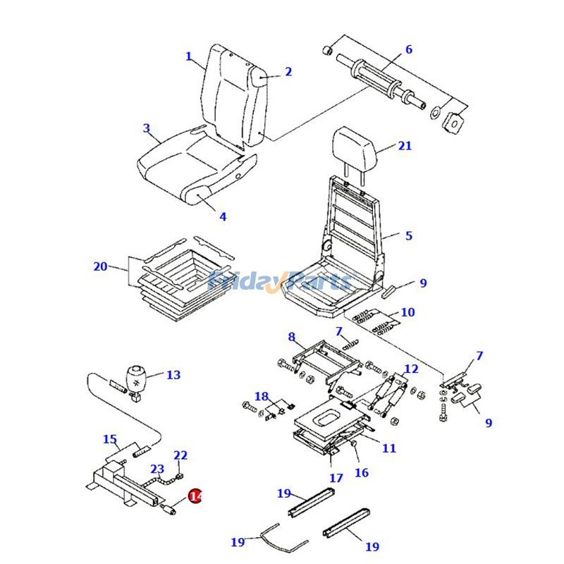 FridayParts Ventilsatz