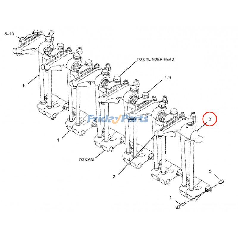 Complete Valve Mechanism Shaft for Compactor,Dozer,Engine,Excavator,Loader,Motor Grader,Skidder