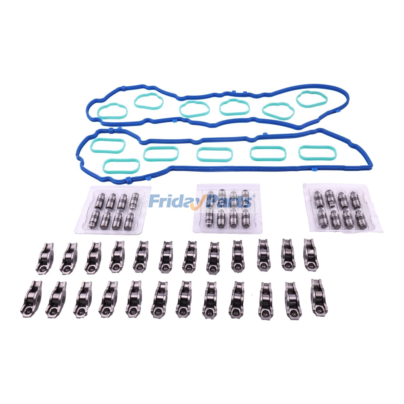 Vehicle Valve Rocker Arm & Lifter Kit 