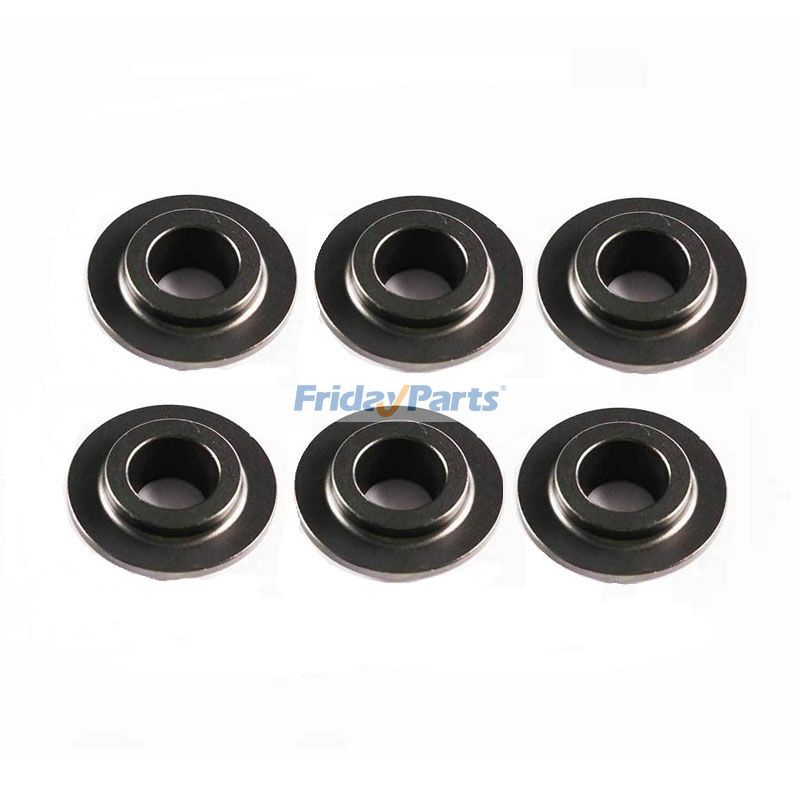 Valve Spring Seat Pack of 6 211-2134 for Caterpillar CAT Engine C9.3 C9 Track Feller Buncher 521 522 541 552 2290 Compactor 815F Series 2