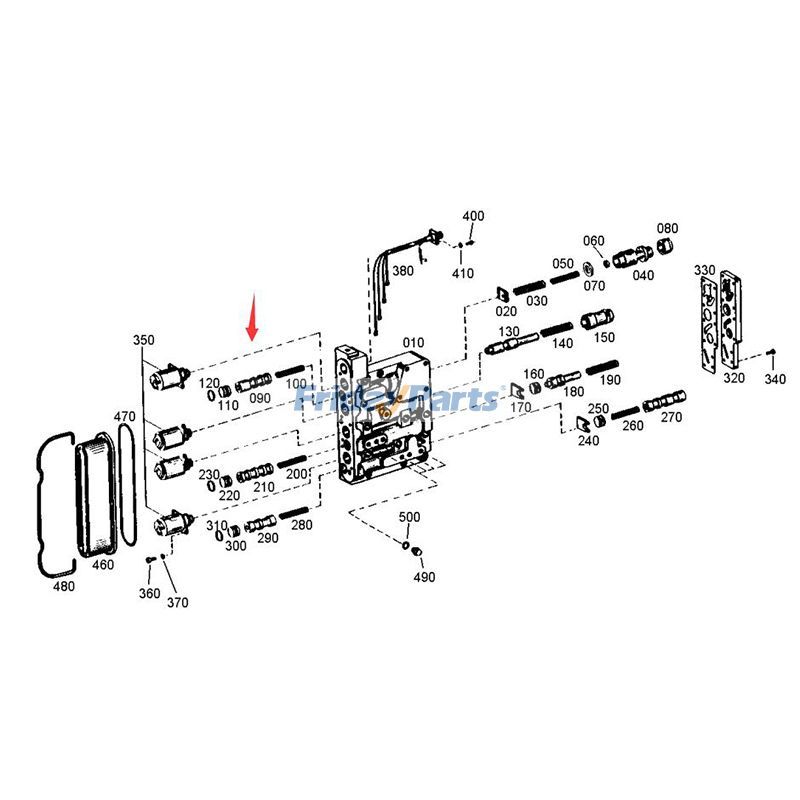 FridayParts Ventilschaft Getriebe