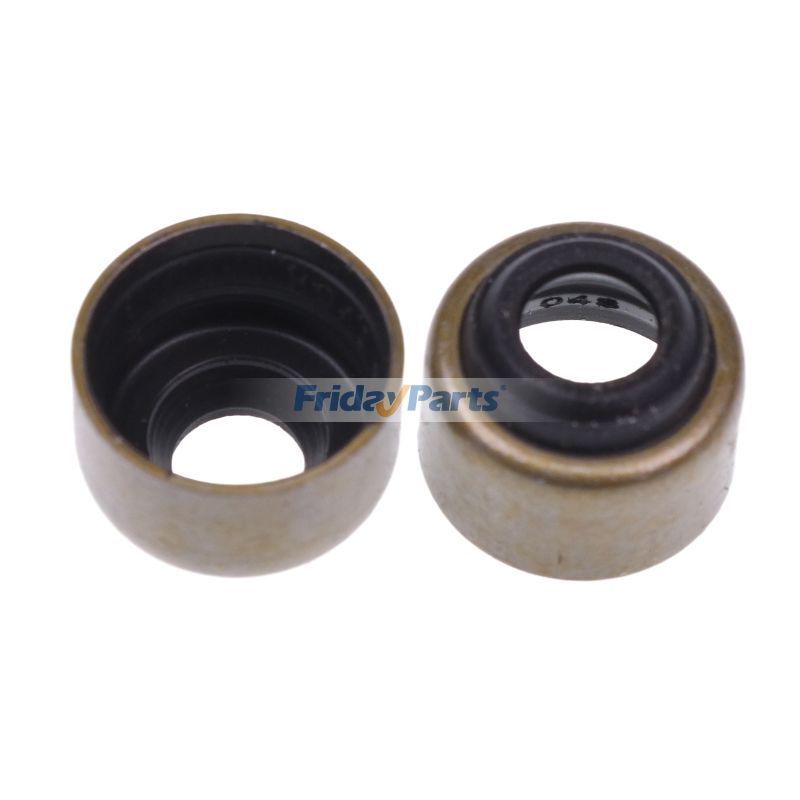 6 piezas de sello de vástago de válvula 11420-13150 para motor Kubota D722 D902 V2607 Z402 Z482 Z602 de FridayParts