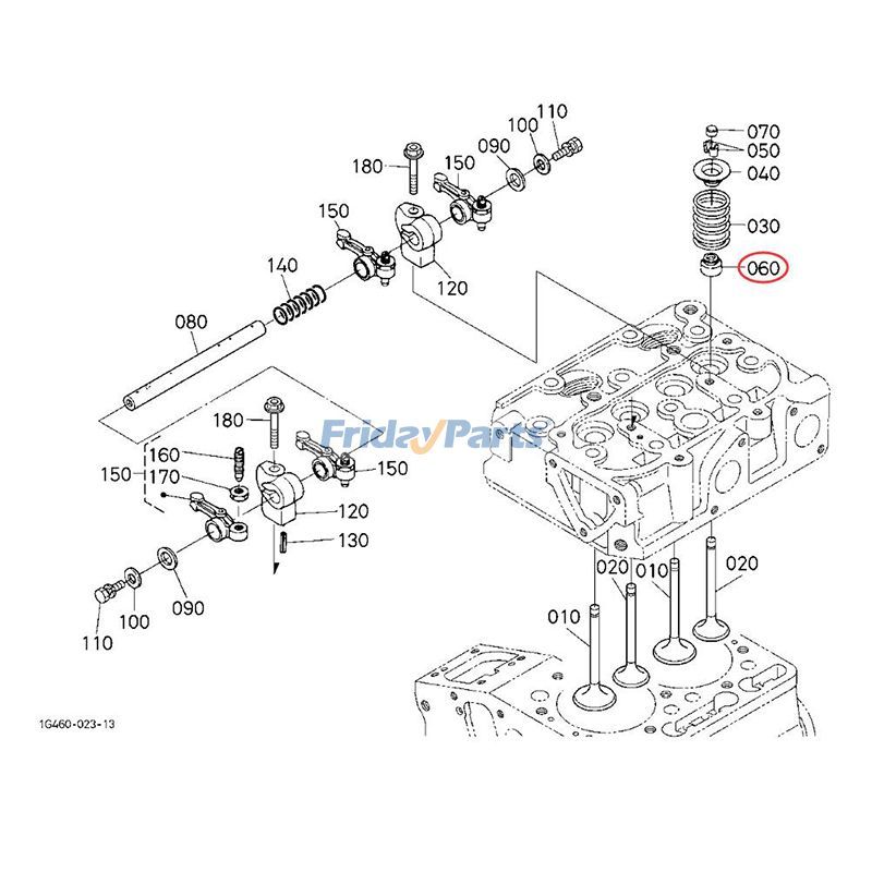 6 piezas de sello de vástago de válvula 11420-13150 para motor Kubota D722 D902 V2607 Z402 Z482 Z602 para Compresor de aire,Motor,Excavadora,Generador,Pala cargadora,Cortacésped,Tractor,Vehículo utilitario Para HYUNDAI,Para KUBOTA FridayParts