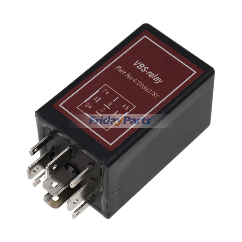 VBS Relay 382782 4700382782 for Dynapac Roller CA152 CA251 CC102 CC232 CC412 CC422 CC722 CC900
