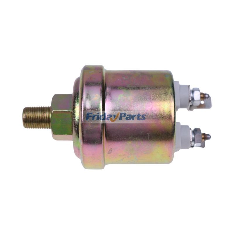 Others VDO Type 0-80 Psi 10-180 Ohms 1/8”-27 NPT Oil Pressure Sender With 16 Psi Low Alarm Switch