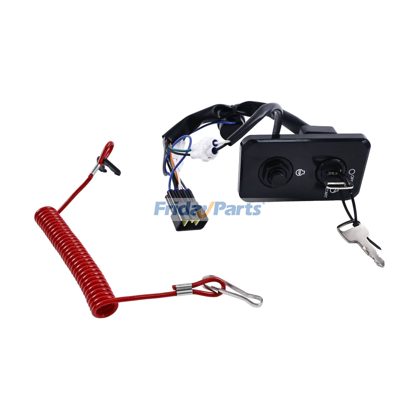 Vertical Ignition Switch Assembly compatible with Engine,Marine