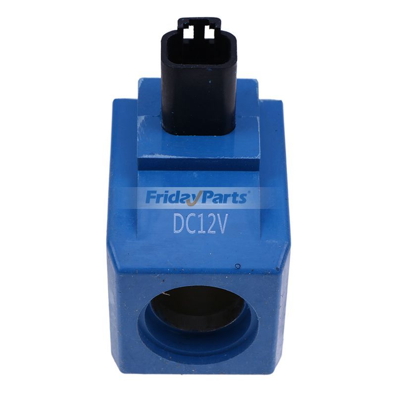 FridayParts 12 V 30 W Vickers-Magnetspule mit flachem Stift