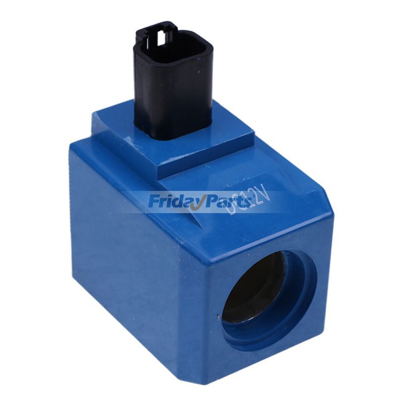 12V 30W Vickers Solenoid Coil Flat Pin 25/221054 for JCB 2170 2DX 530 ...