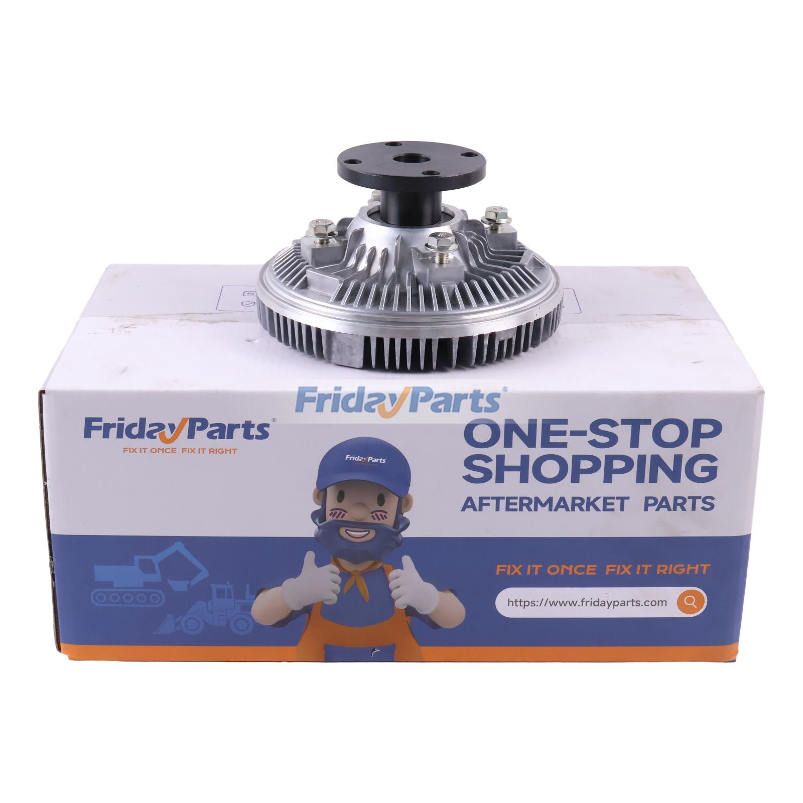 Conjunto de embrague de ventilador viscoso 83932779 81865533 para tractor Ford TW5 TW15 TW25 8530 8630 8730 8000 para Tractor