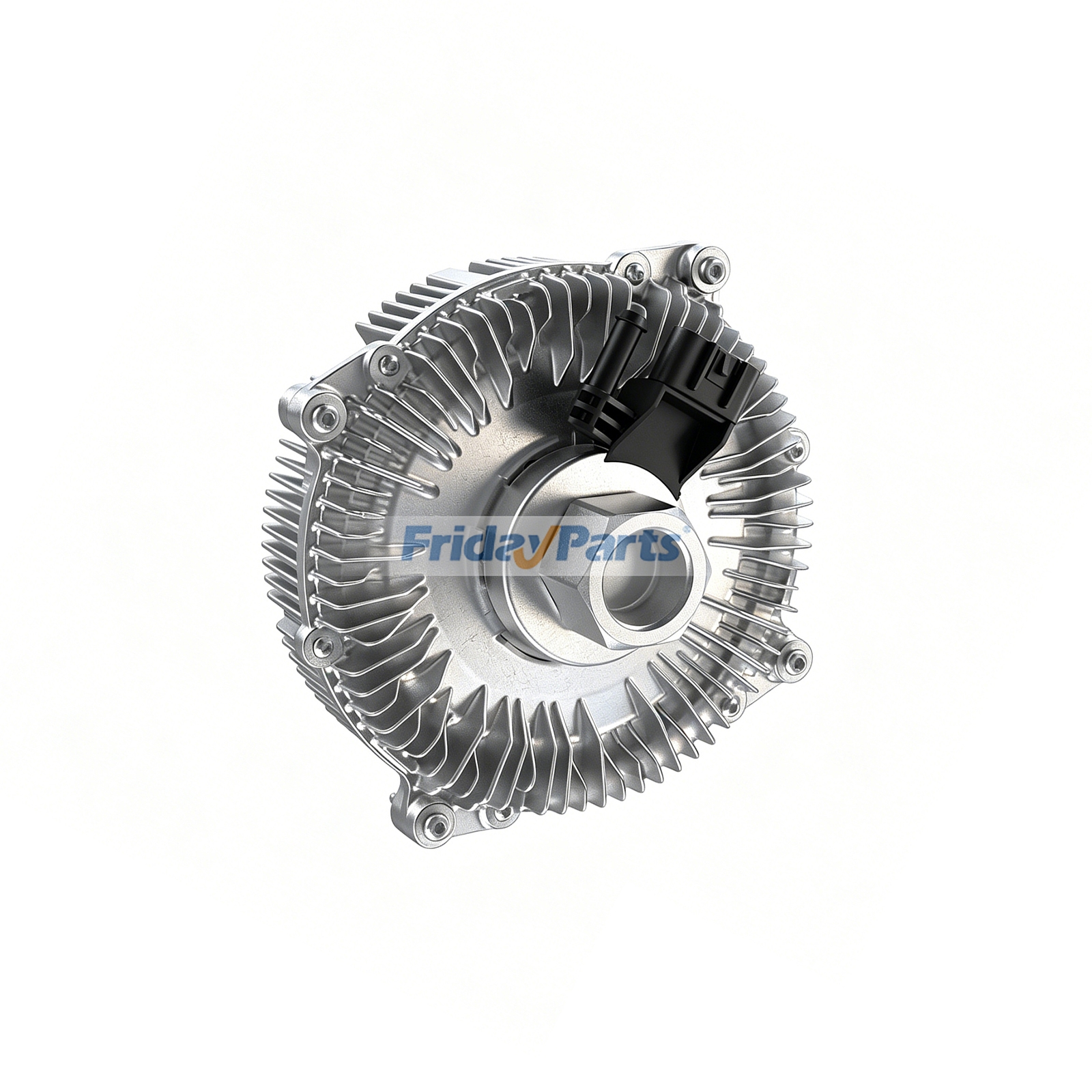 Viscous Fan Clutch AT485838 for John Deere Engine 4045 Loader 210P 210K 210L 310P 310L 310SL 310SLHL 315SL 320P 410P 410L 710P 710L