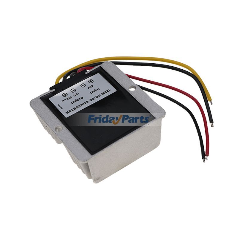 Spannungsreduzierer-Konverterregler 48 Volt auf 12 V 10 A wasserdicht für Golfwagenfür Für andere Marken