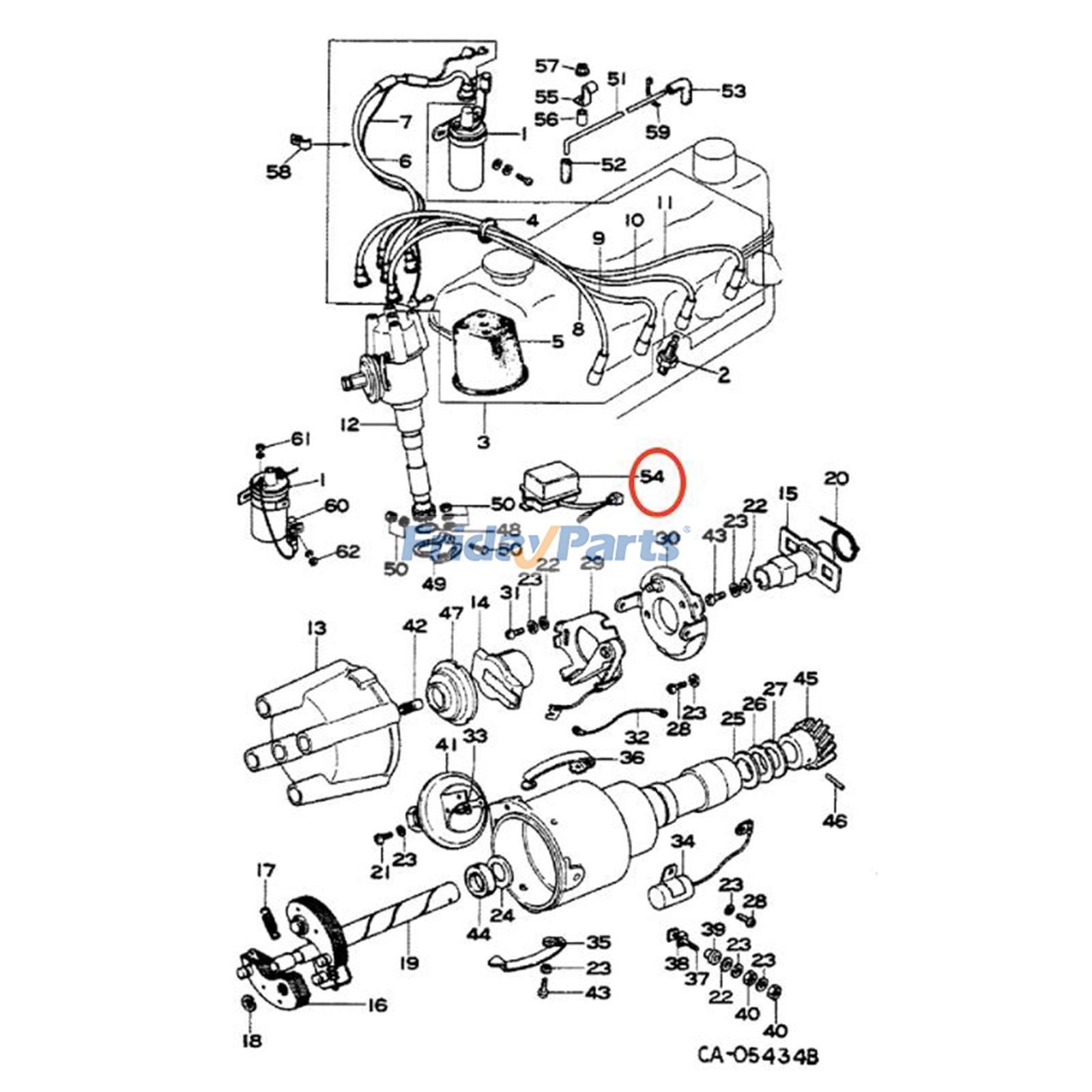 FridayParts Voltage Regulator