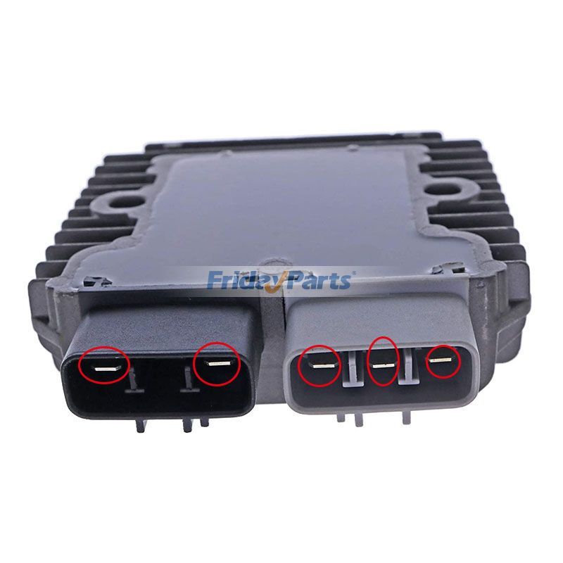 Regulador de voltaje de 5 pines MIU14344 MIU11409 para vehículos utilitarios John Deere XUV620I XUV625I XUV4X4 UV72 Para JOHN DEERE