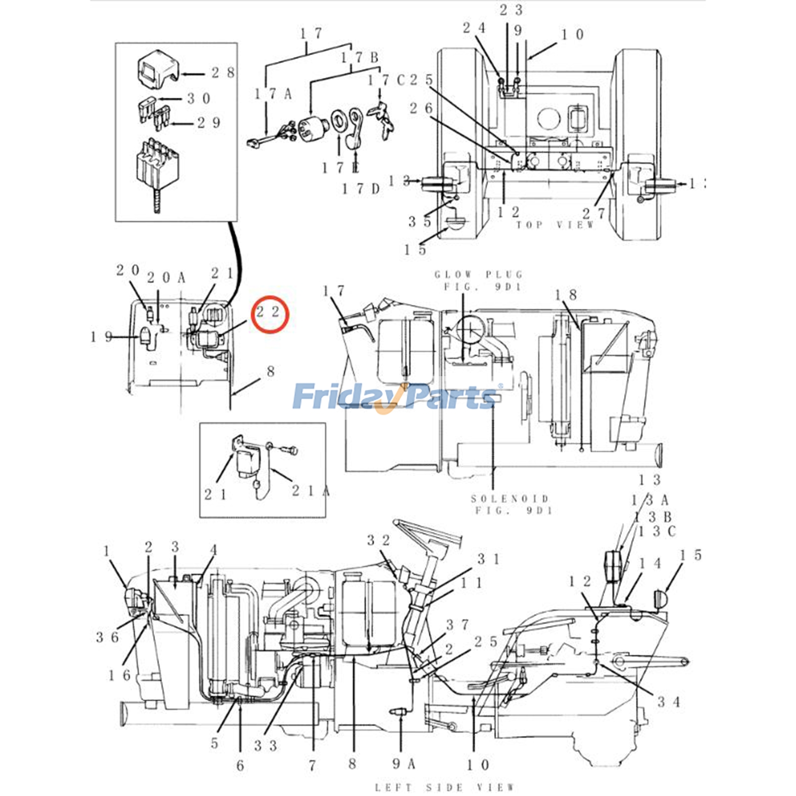 FridayParts Voltage Regulator