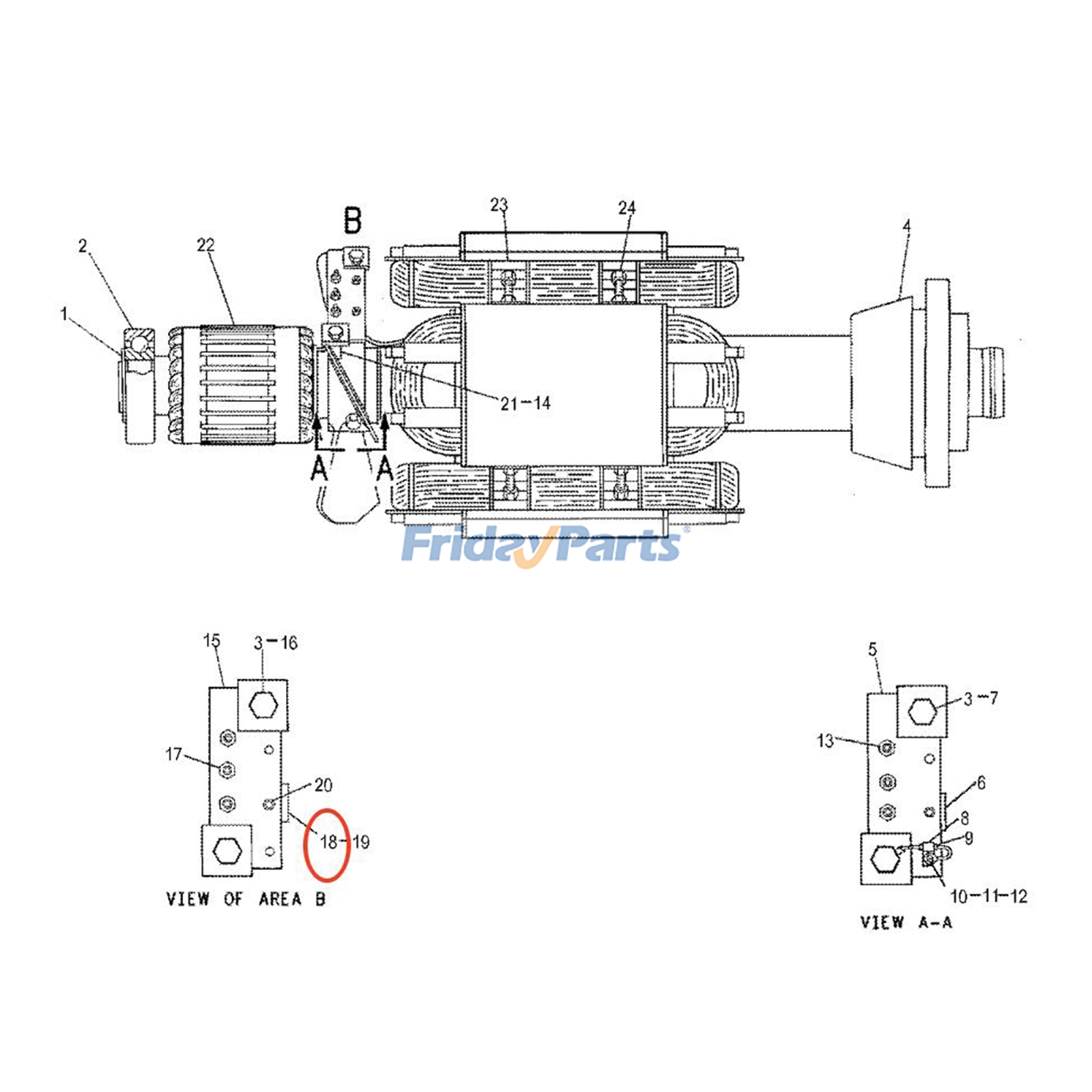 Suppresseur de tensionpour Moteur