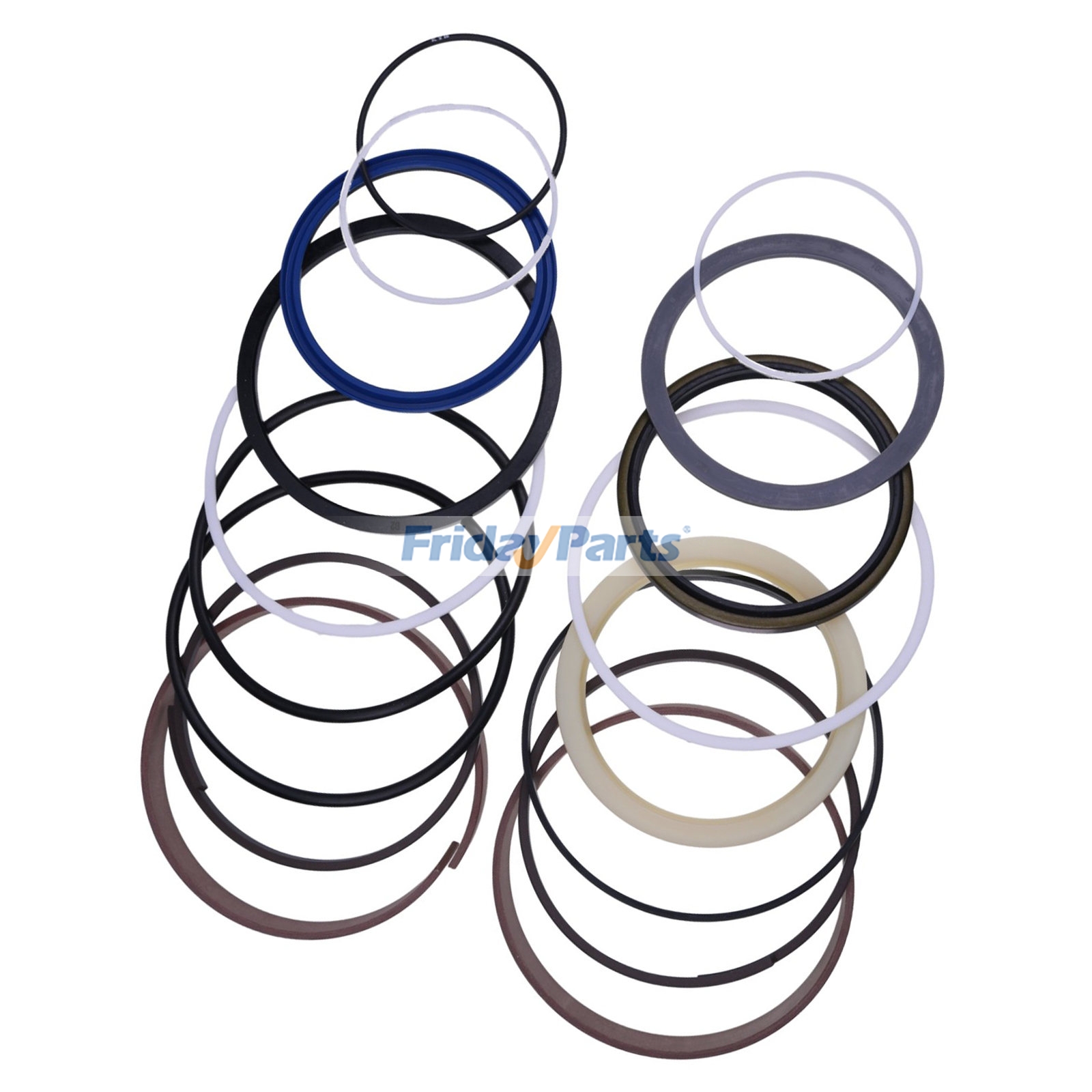 Kit de vedação do cilindro do braço VOE14513715 para Volvo EC290 EC290B FridayParts