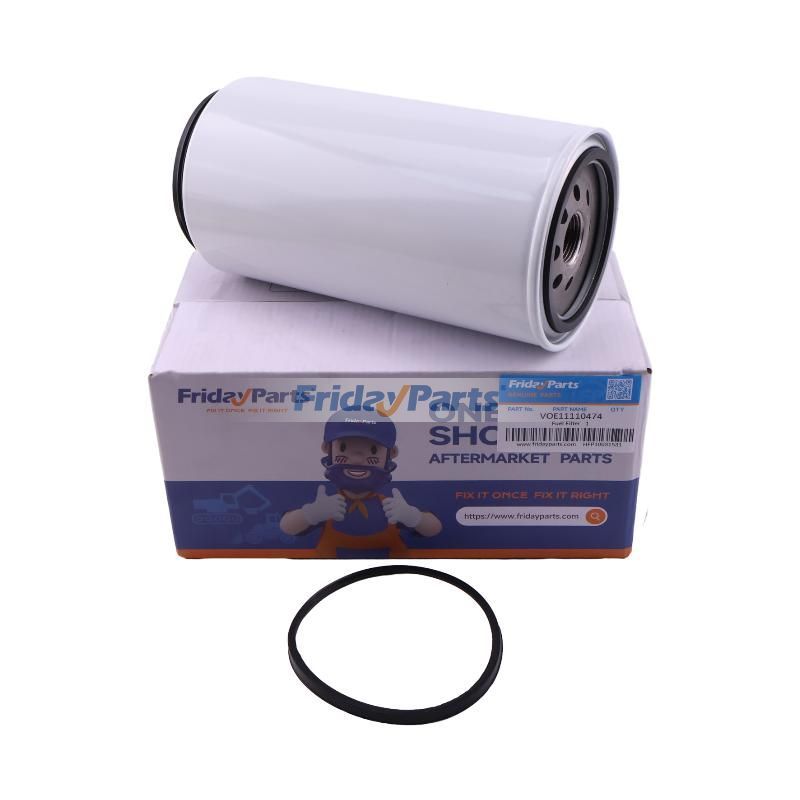 For Volvo Excavator EC135B EC140B EC160B EC180B EC210B EC330B EC360B EC460B Fuel Filter VOE11110474 VOE11110668