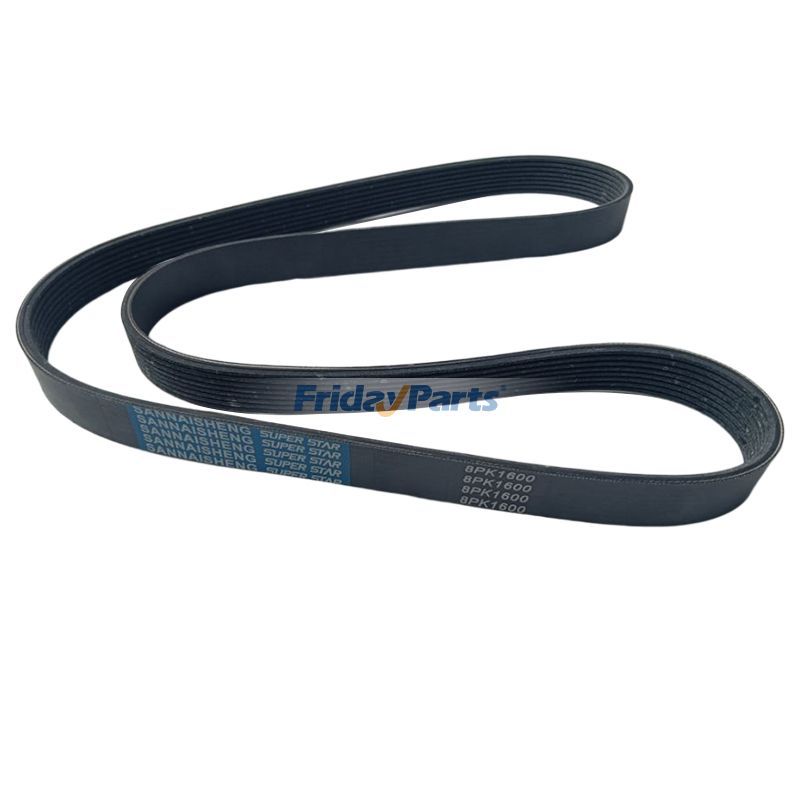 Air Conditioning Belt 8PK1600 for Volvo Excavator EC360