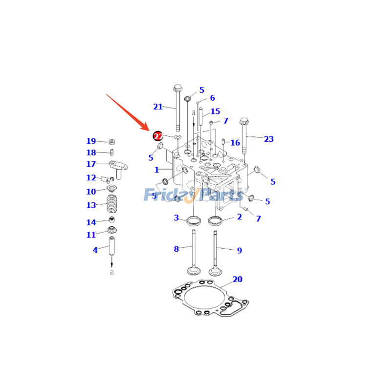 Rondellepour Bulldozer,Moteur,Pelle,Chargeur,Niveleuse,Camion Tout-Terrain
