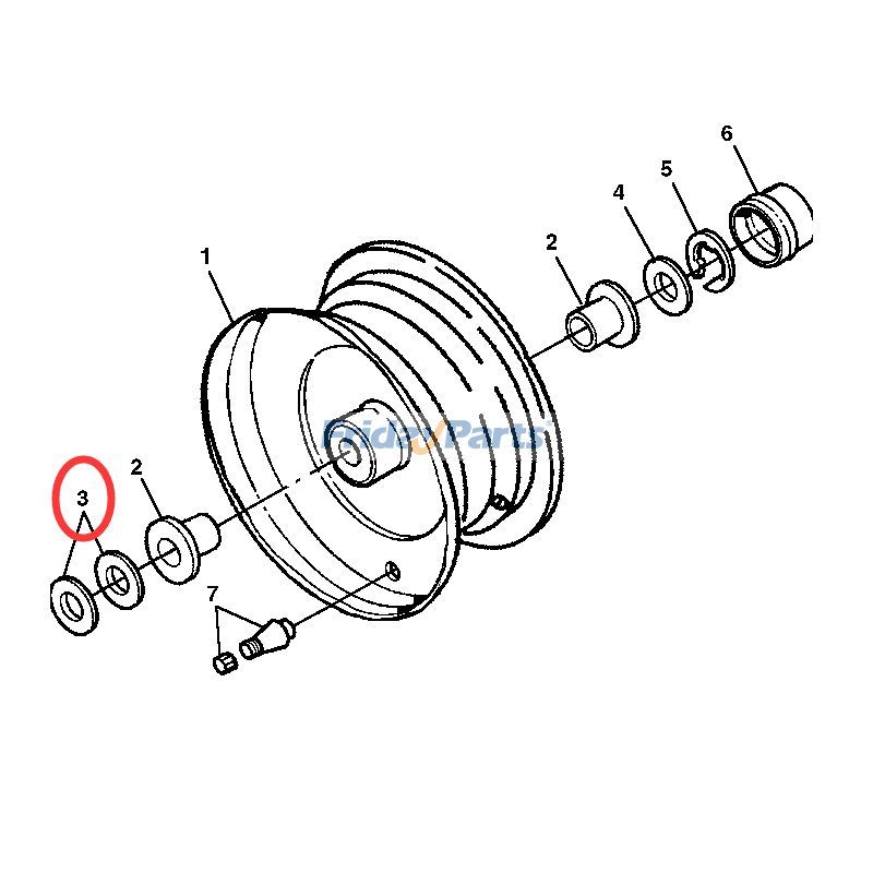 Washer Lawn 107-17HS 14HS for Tractor,Others