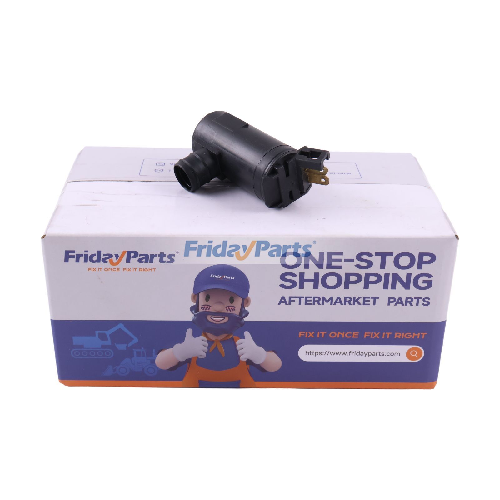 Washer Pump VOE14614042 for Volvo Excavator EC120D EC140D EC160D EC200D EC235D EC380D EW140D