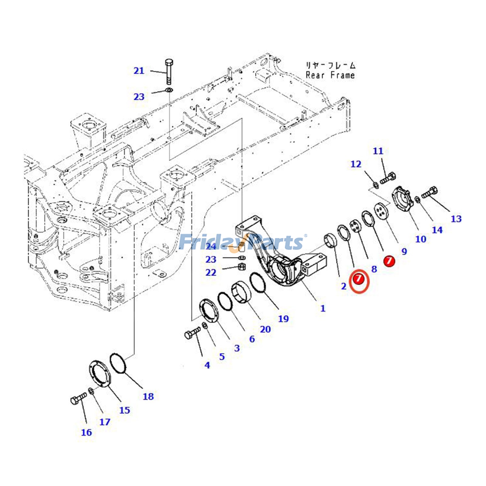 Washer Thrust for Loader