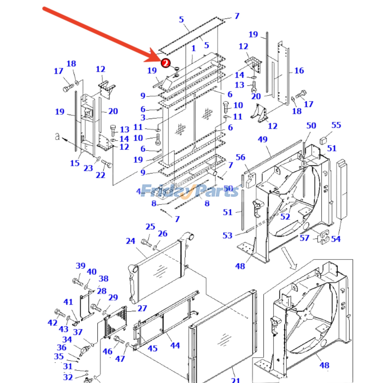 Water Cap for Excavator,Off-Road Truck