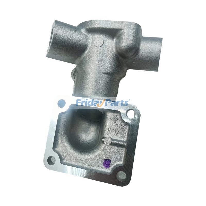 Brida de agua 16261-72705 para motor Kubota D1105 Tractor B1700D B2100D B2400D F2400 FZ2100 FZ2400 Excavadora KX41-2 KX61-2 KX71 KX91-2