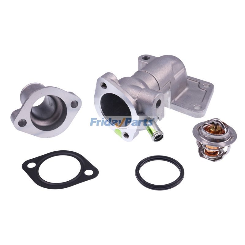 Bride d'eau et couvercle et thermostat avec joint Pour BOBCAT