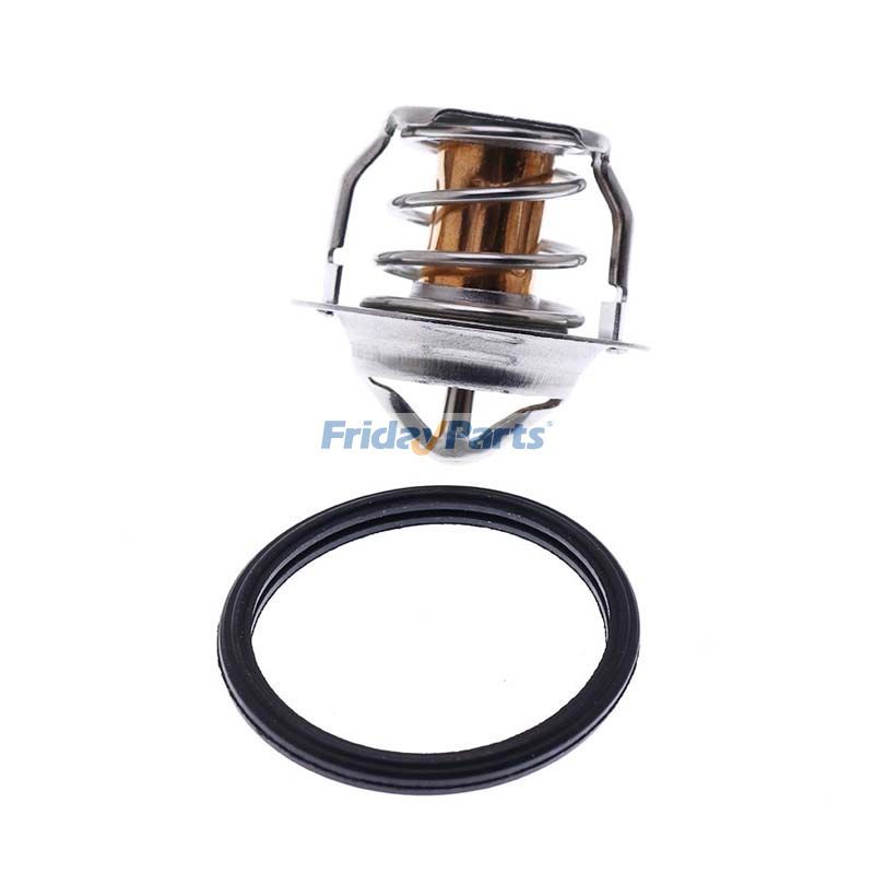 Wasserflansch und Thermostat mit Dichtung 17331-72703 19434-73014 für Kubota Motor V1702 Traktor L3000DT L3000Ffür Für KUBOTA