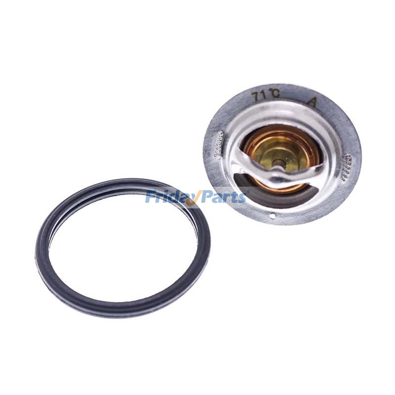 FridayParts Water Flange & Thermostat With Gasket