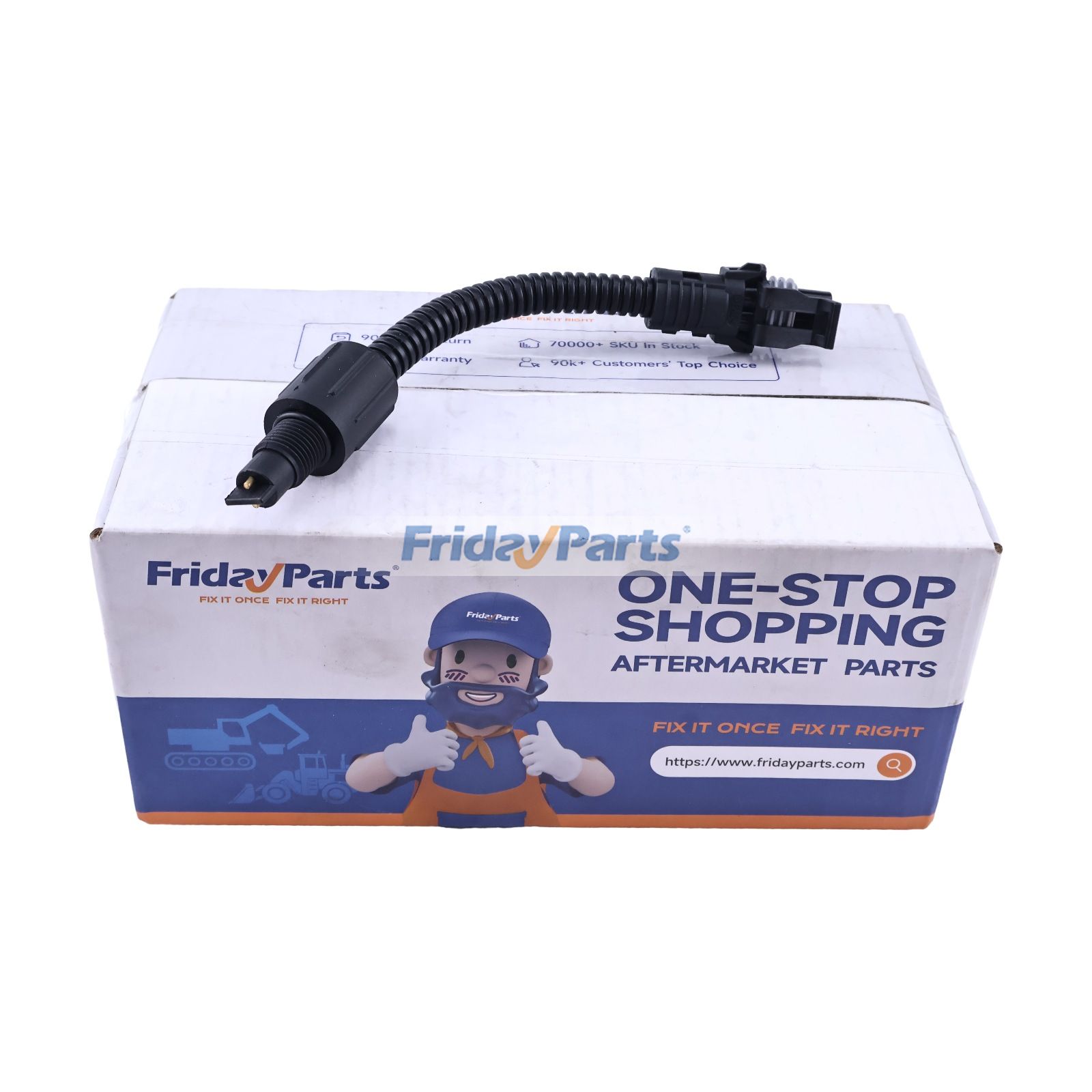 Water In Fuel Sensor RE532949 for John Deere Engine 6135SFM85 4045AFM85 Harvester C670 CP690 E330 Tractor 2904 3004