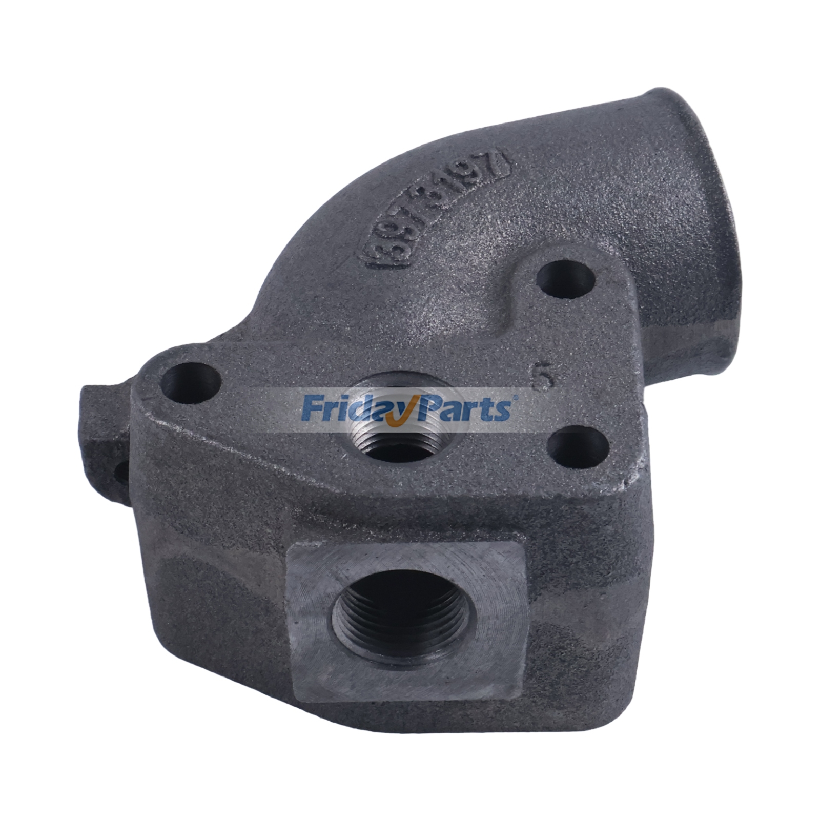 Water Inlet Connection 3934878 for Hyundai Excavator R210LC-7 R210LC-9 R220LC-7 R220LC-9S R250LC-7 R140LC-7 R140LC-9S