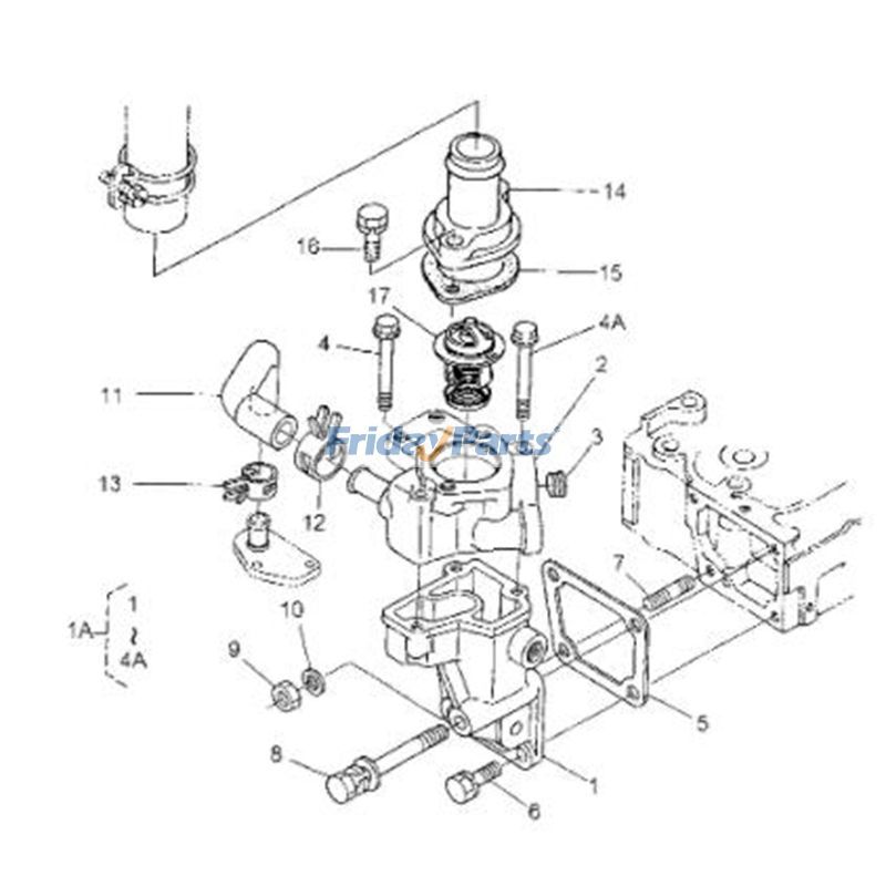  Water Pipe Return Skid Steer For HYUNDAI