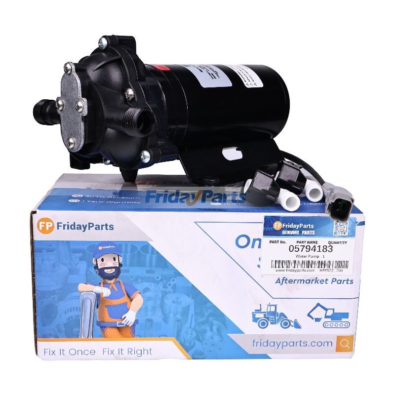 Water Pump 05794183 for Bomag Articulated Tandem Roller BW203AD-4 BW120 BW154ACP-4 BW80AD