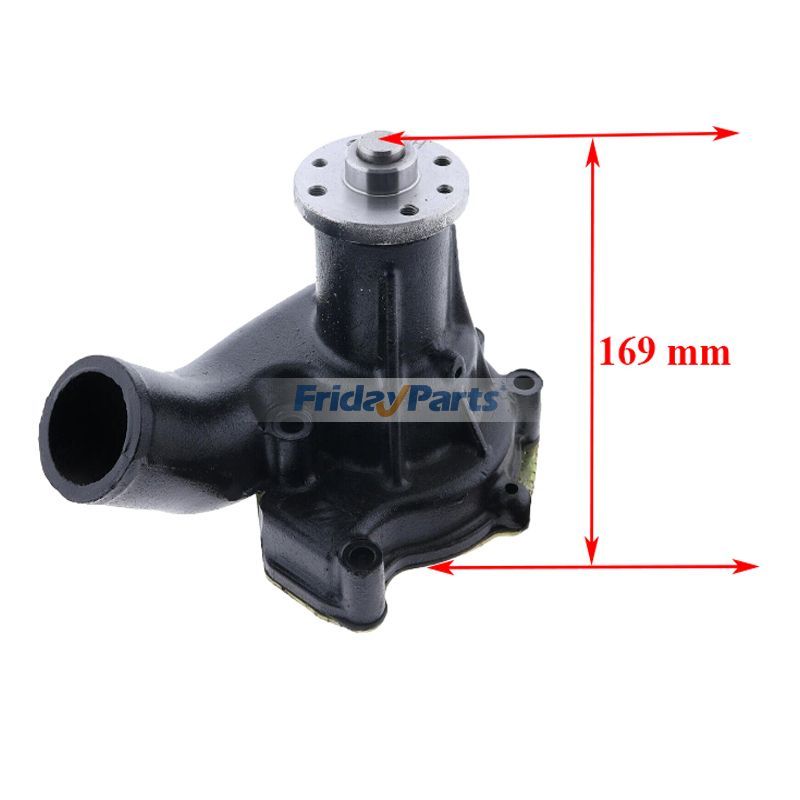 FridayParts Wasserpumpe für Isuzu Hitachi EX200LC-5 EX210K-5 EX225USR EX225USRK