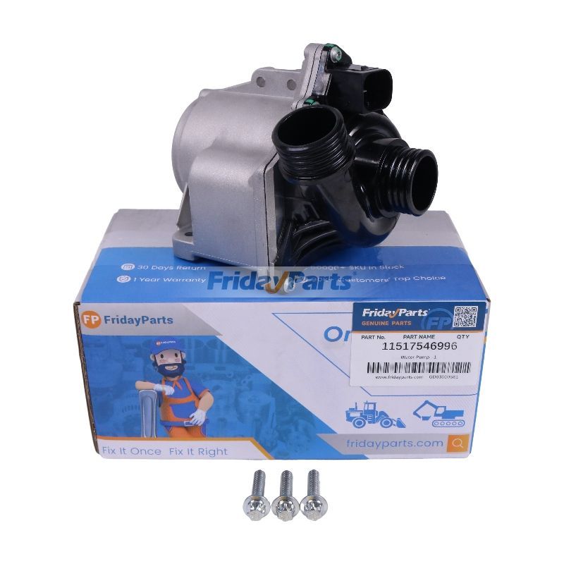 Water Pump 11517546996 11517568595 11519894484 for BMW Engine N54 Sport Utility 4-Door E70 X5 3.0si 4.8i xDrive30i xDrive48i