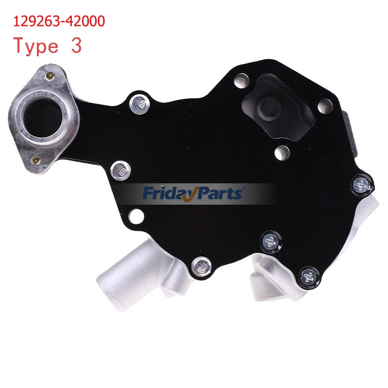 Water Pump 129001-42004 129100-42004 129263-42000 129508-42001 for Yanmar 3TNE84 3TNE84T Komatsu 3D84E-1 3D84E-2 3D84E-3 3D84N-2 S3D84E-3 3D84E S3D84E Engine