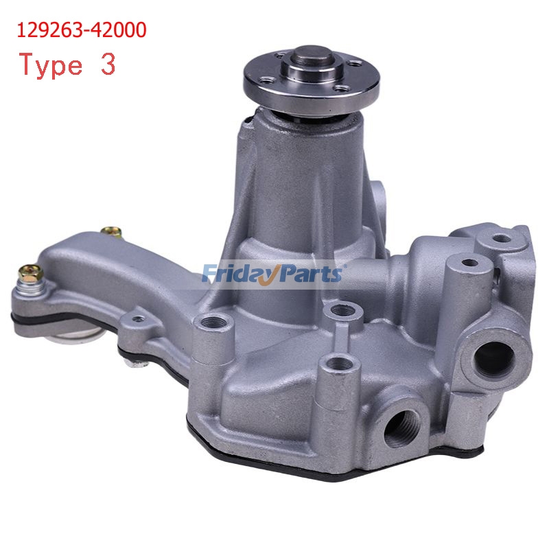 Water Pump 129001-42004 129100-42004 129263-42000 129508-42001 for Yanmar 3TNE84 3TNE84T Komatsu 3D84E-1 3D84E-2 3D84E-3 3D84N-2 S3D84E-3 3D84E S3D84E Engine