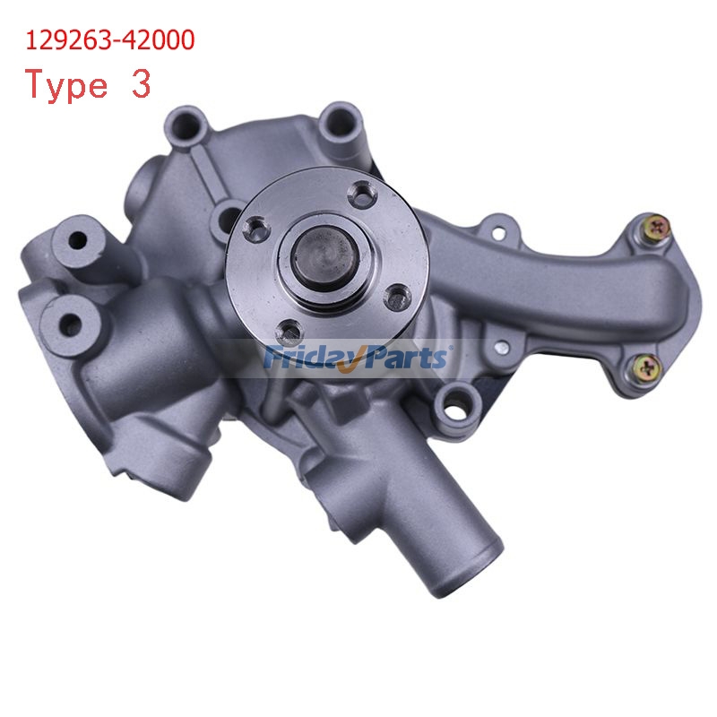 Water Pump 129001-42004 129100-42004 129263-42000 129508-42001 for Yanmar 3TNE84 3TNE84T Komatsu 3D84E-1 3D84E-2 3D84E-3 3D84N-2 S3D84E-3 3D84E S3D84E Engine