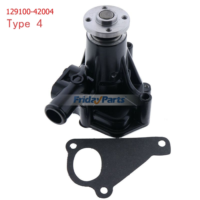 Water Pump 129001-42004 129100-42004 129263-42000 129508-42001 for Yanmar 3TNE84 3TNE84T Komatsu 3D84E-1 3D84E-2 3D84E-3 3D84N-2 S3D84E-3 3D84E S3D84E Engine