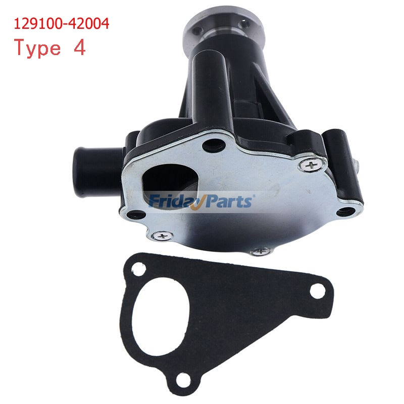 Water Pump 129001-42004 129100-42004 129263-42000 129508-42001 for Yanmar 3TNE84 3TNE84T Komatsu 3D84E-1 3D84E-2 3D84E-3 3D84N-2 S3D84E-3 3D84E S3D84E Engine