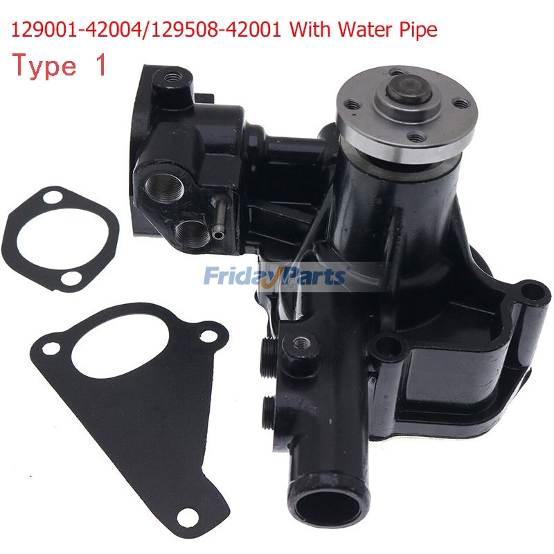 Wasserpumpe 129001-42004 129100-42004 129263-42000 129508-42001 für Yanmar 4TNE88 Komatsu 4D88E-3 4D88E Motorfür Für CASE