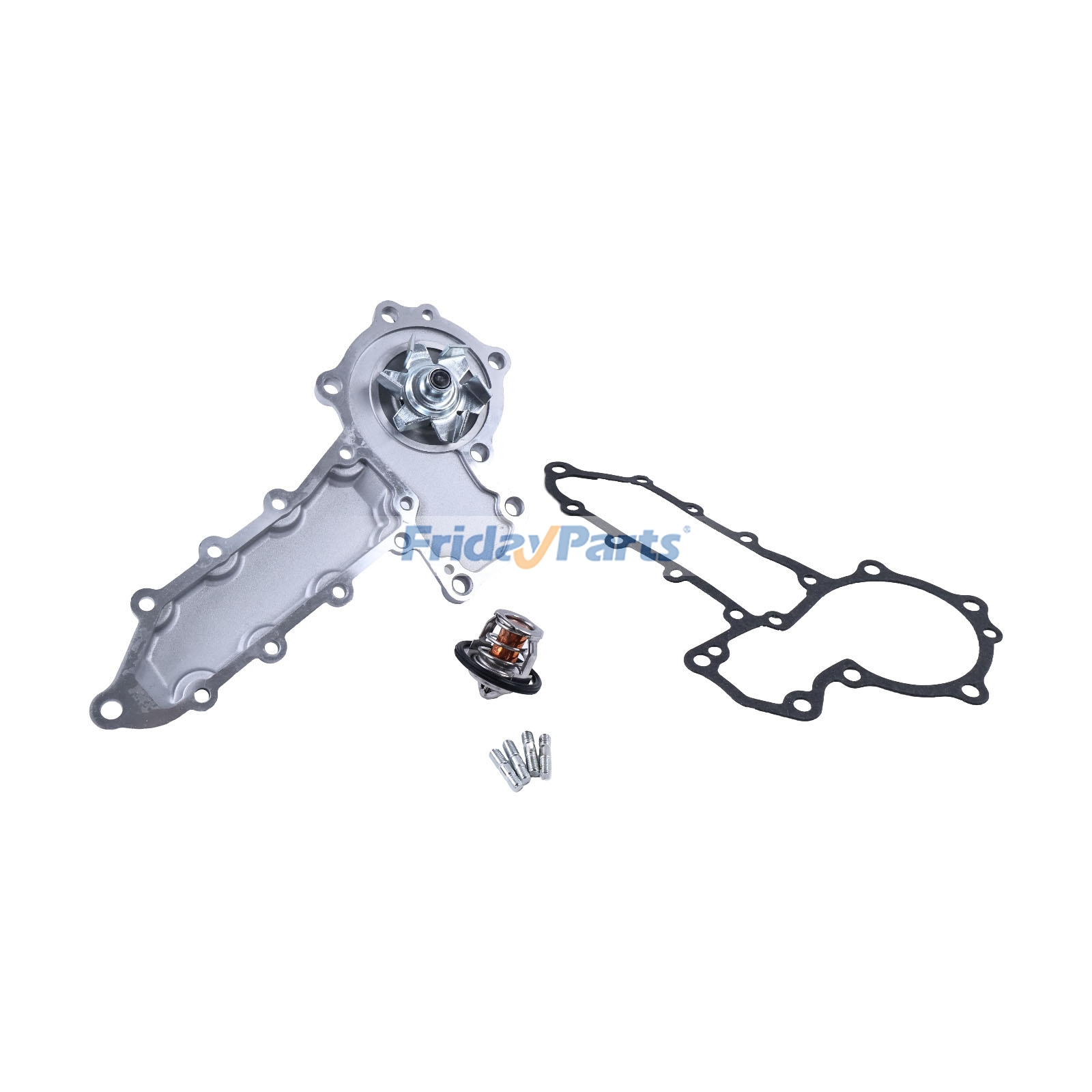Engine,Tractor Water Pump With Gasket & Thermostat