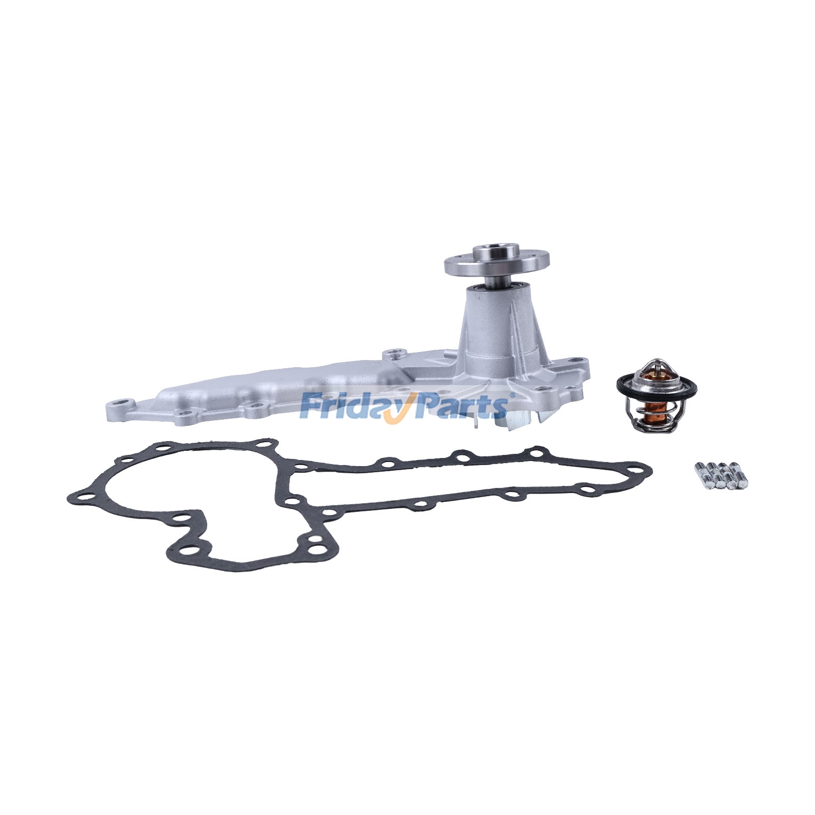 Water Pump With Gasket & Thermostat compatible with Engine,Tractor