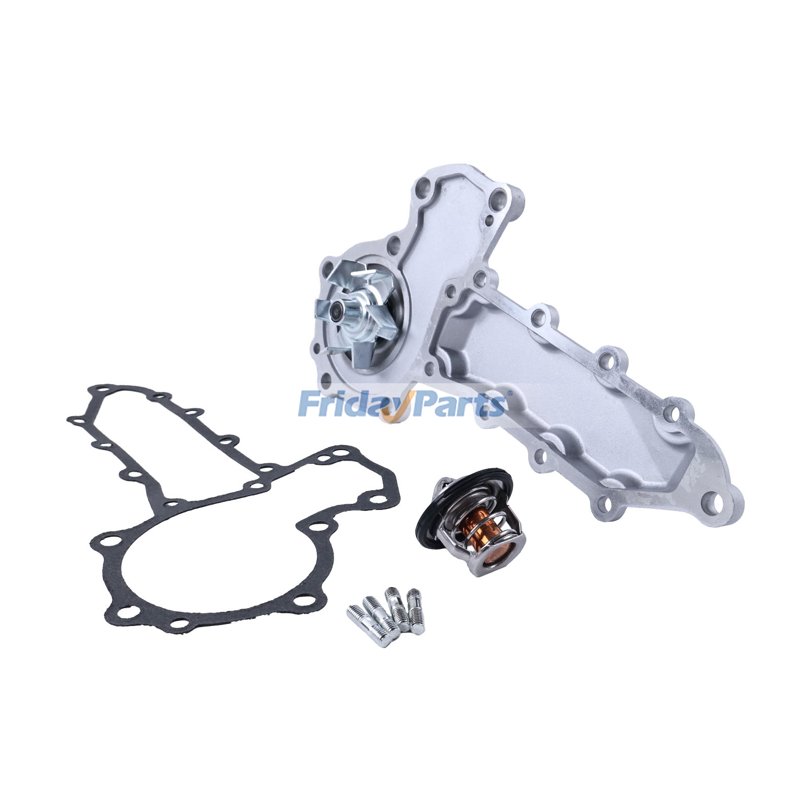 Water Pump With Gasket & Thermostat For KUBOTA Engine,Tractor